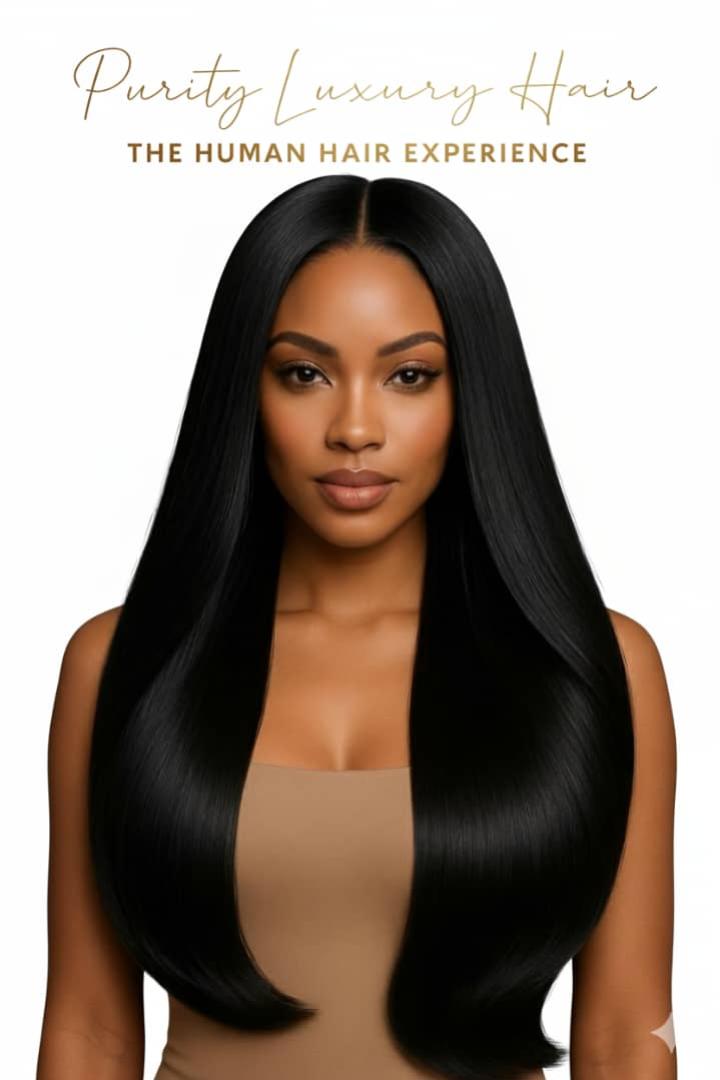 En exclusivité sur Maison capuccine : PURITY LUXURY HAIR | Bannière promotionnelle Maison Capuccine